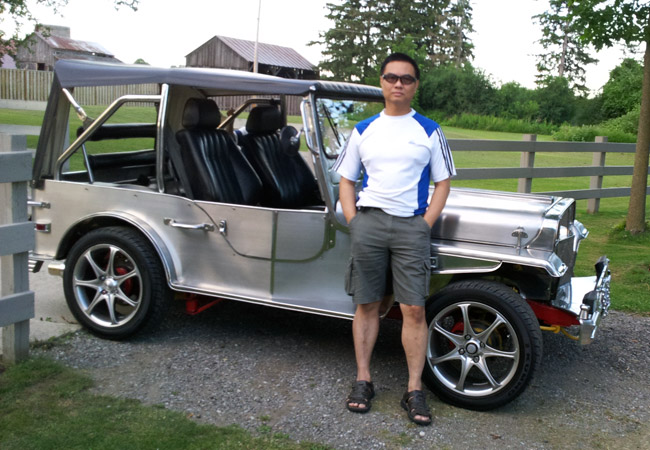 Owner-type jeep in Toronto, Canada