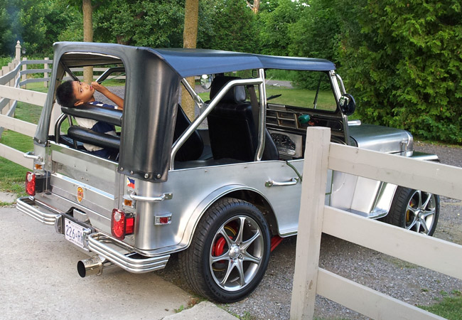 Owner-type jeep in Toronto, Canada