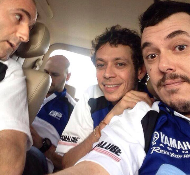 Valentino Rossi in the Philippines