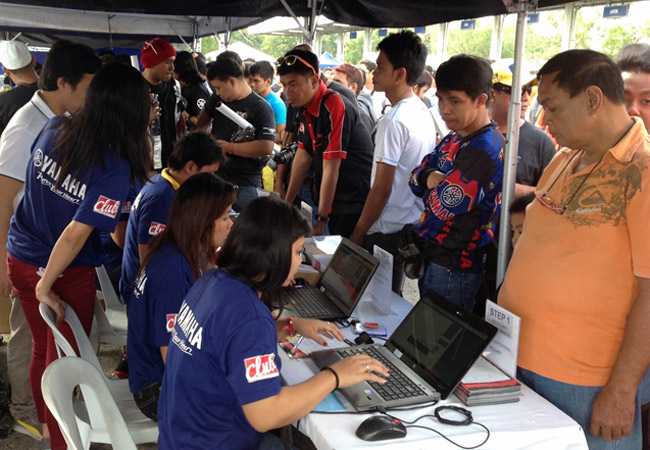Valentino Rossi in the Philippines