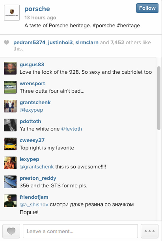 Porsche on Instagram