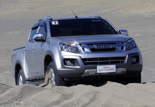 Isuzu D-Max in Ilocos
