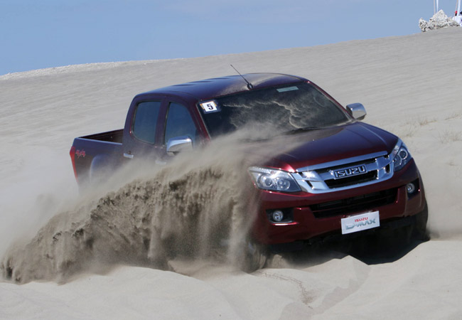 Isuzu D-Max in Ilocos