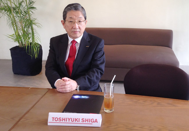 Nissan Motor Company vice chairman Toshiyuki Shiga