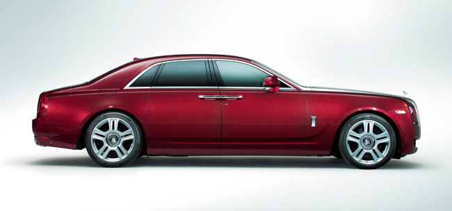 Rolls-Royce Ghost Series II revealed at the 2014 Geneva Motor Show