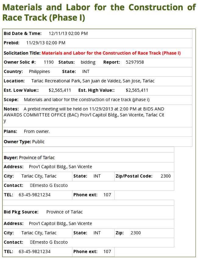 Tarlac Recreational Park