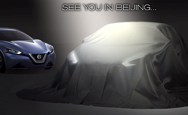 TopGear.com.ph Philippine Car News - Nissan to reveal sedan concept for Chinese market at 2014 Auto China show