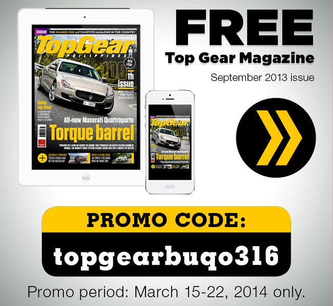 Freebie: Top Gear Philippines' 100th issue