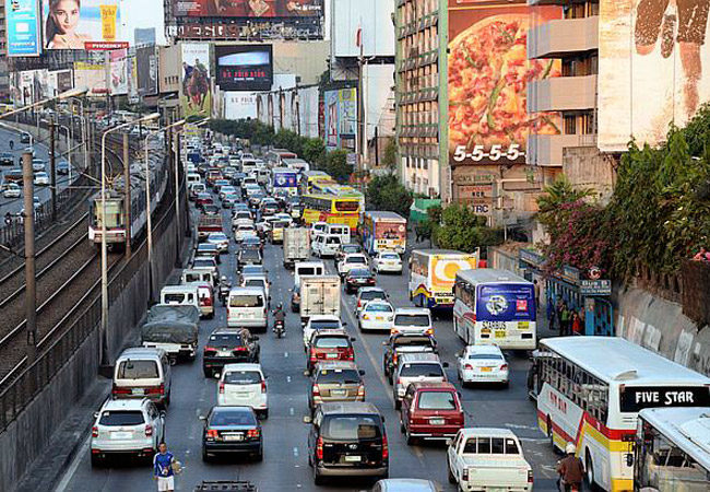 The Straits Times: "Painful slog through Manila traffic"