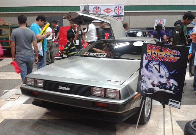 TopGear.com.ph Philippine Car News - MIAS 2014: This DeLorean is up for sale
