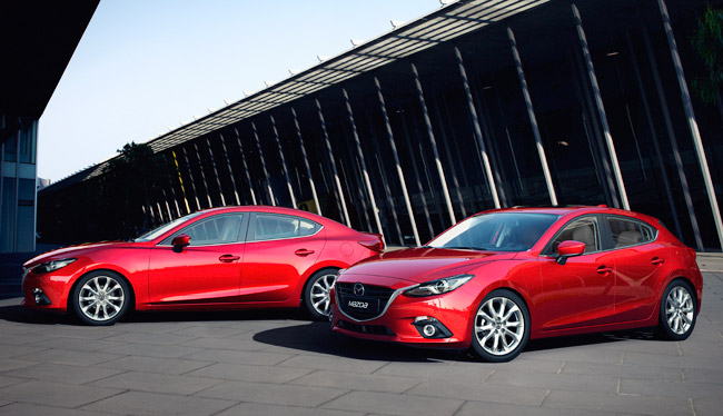 All-new Mazda 3 sedan and hatchback