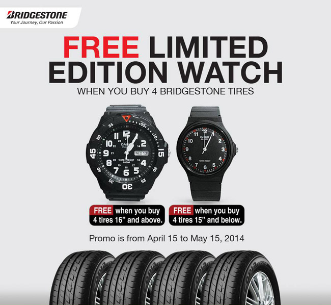 Bridgestone Philippines sales promo