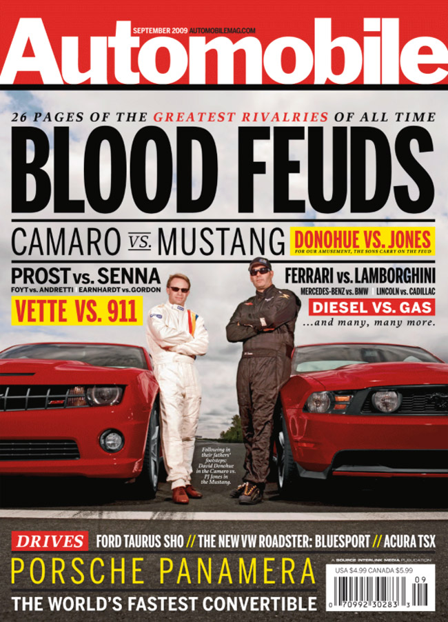 Automobile Camaro-Mustang cover