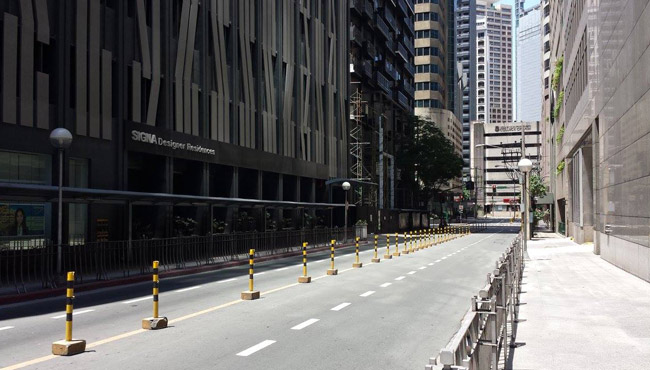 Makati CBD on Good Friday