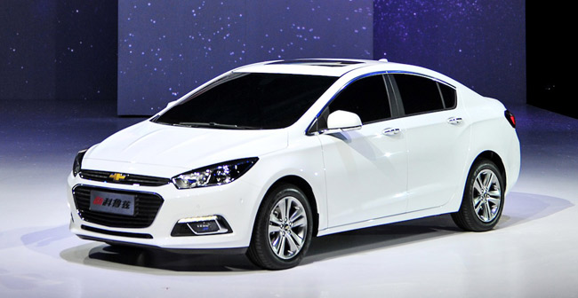 Next-gen Chevrolet Cruze unveiled at Beijing Motor Show
