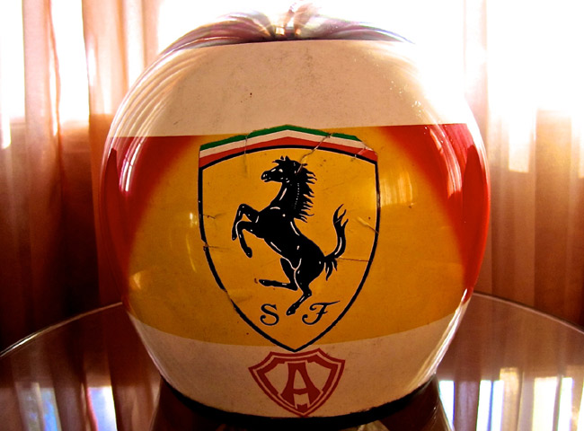 Michele Bumgarner's helmet color design evolution Michele Bumgarner's helmet color design evolution