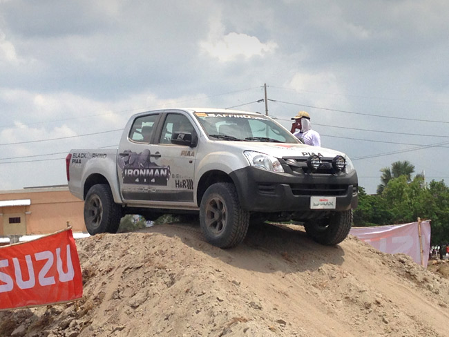 Put the Isuzu D-Max 4x4 to the test at this driving series