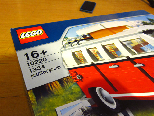 Building the Volkswagen Camper Lego Building the Volkswagen Camper Lego