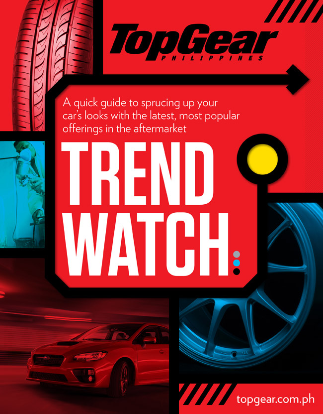 Free "Trend Watch" supplement with Top Gear PH's May 2014 issue