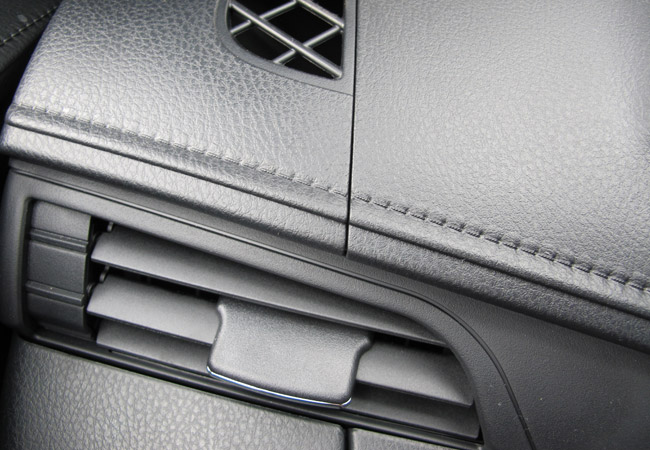 Inside Job: Toyota Yaris's leather-looking dashboard