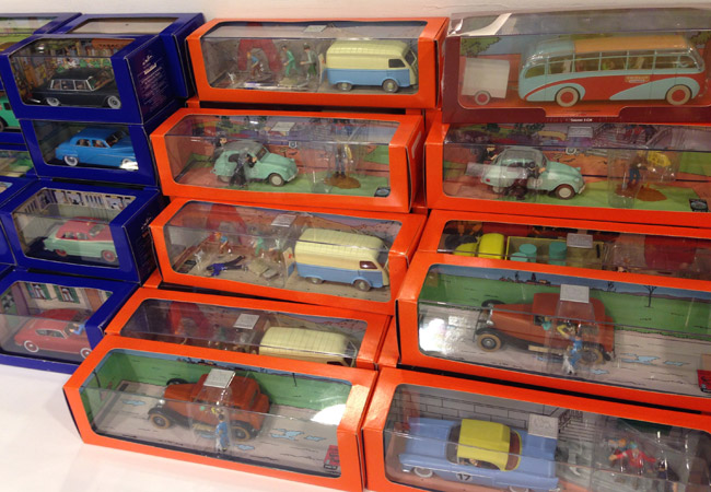 Tintin toy cars