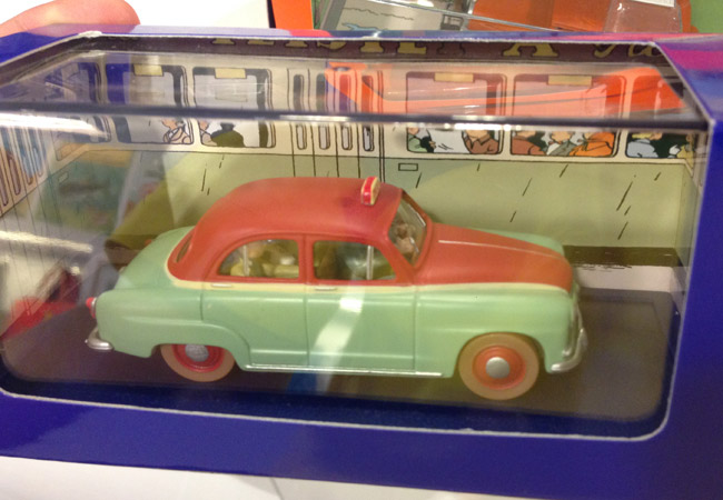 Tintin toy cars
