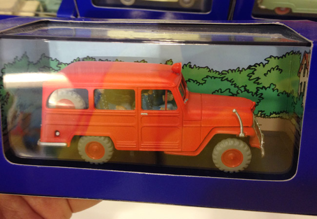 Tintin toy cars