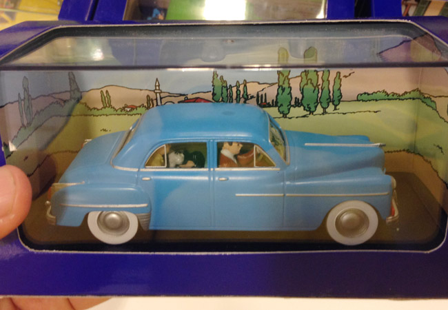 Tintin toy cars