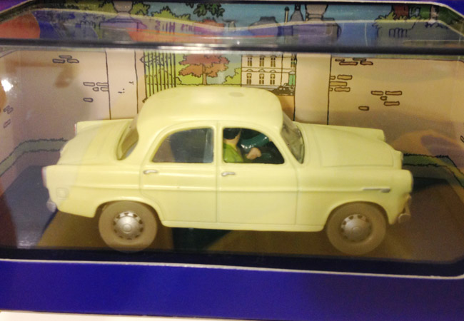 Tintin toy cars