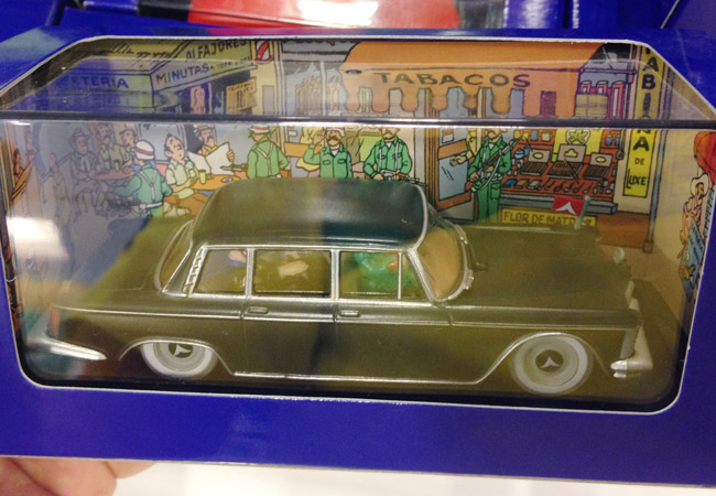 Tintin toy cars