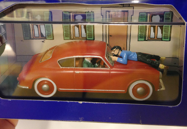 Tintin toy cars