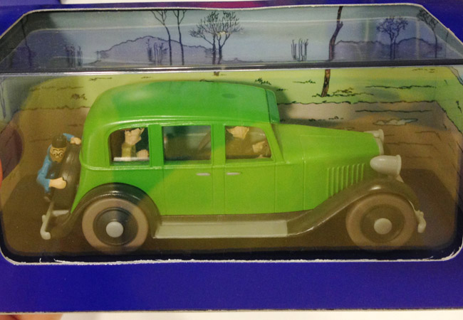 Tintin toy cars