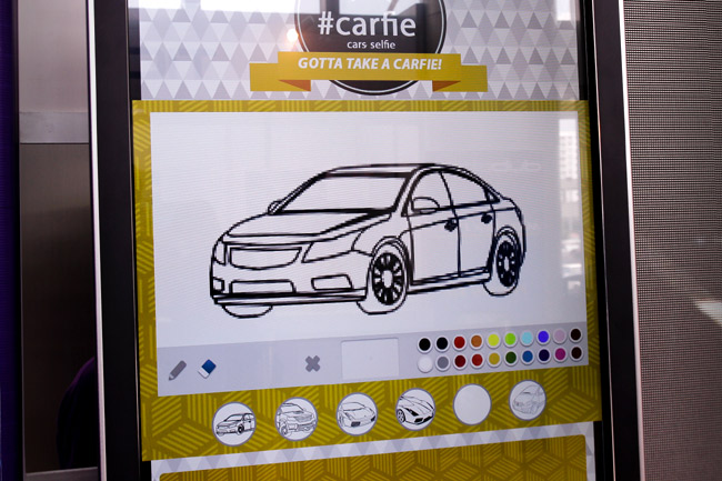 If you're bringing kids at Trans Sport Show, let them try the Carfie If you're bringing kids at Trans Sport Show, let them try the Carfie