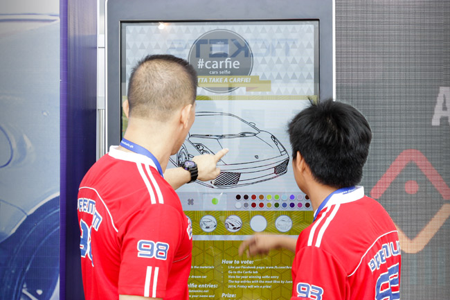 If you're bringing kids at Trans Sport Show, let them try the Carfie If you're bringing kids at Trans Sport Show, let them try the Carfie