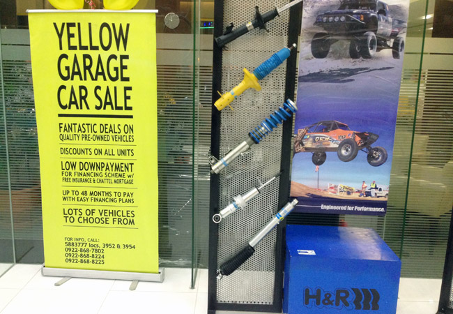Maybank Yellow Garage Car Sale