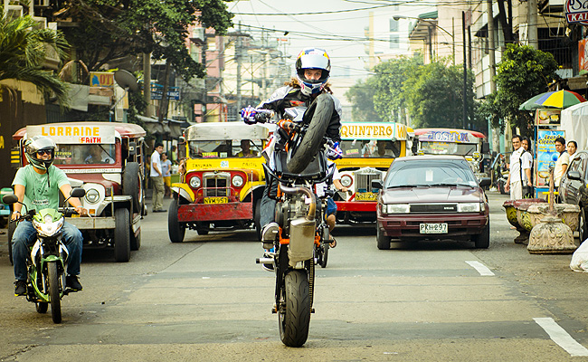 TopGear.com.ph Philippine Car News - Video: Watch Aaron Colton do his motorcycle stunts on our streets