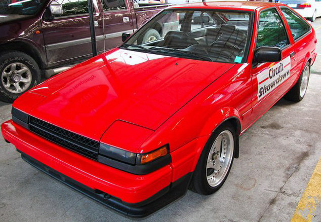 Enzo Pastor's Toyota AE86 Trueno