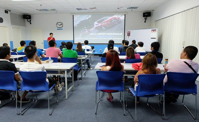 Head To Head: Can You Beat Michele Bumgarner in an All-New Mazda 3 Skyactiv?