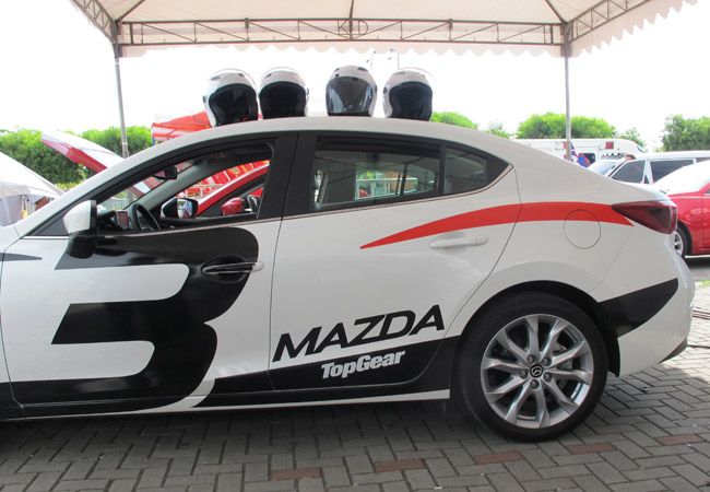 Head To Head: Can You Beat Michele Bumgarner in an All-New Mazda 3 Skyactiv?