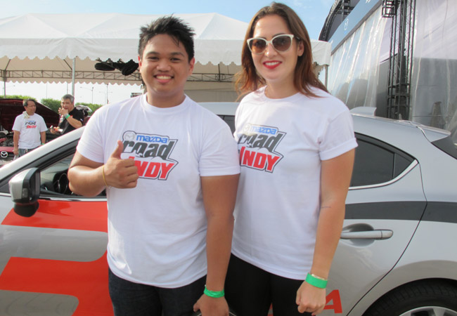 Head To Head: Can You Beat Michele Bumgarner in an All-New Mazda 3 Skyactiv?