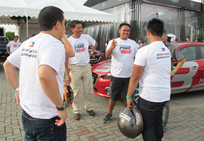 Head To Head: Can You Beat Michele Bumgarner in an All-New Mazda 3 Skyactiv?