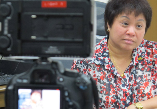Bureau of Internal Revenue commissioner Kim Henares