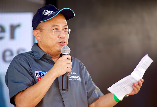 Mazda Philippines president and CEO Steven Tan