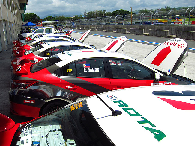 Let's take a peek inside the Vios Cup pit lane Let's take a peek inside the Vios Cup pit lane