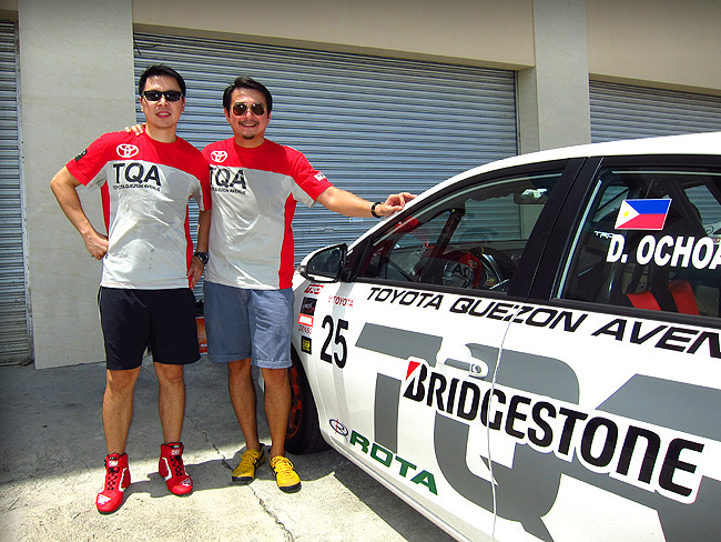 Let's take a peek inside the Vios Cup pit lane Let's take a peek inside the Vios Cup pit lane