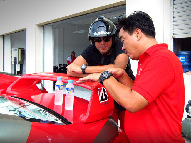 Let's take a peek inside the Vios Cup pit lane Let's take a peek inside the Vios Cup pit lane