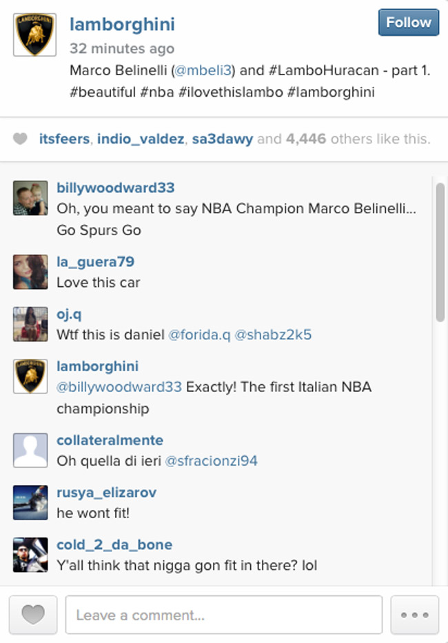 Lamborghini on Instagram