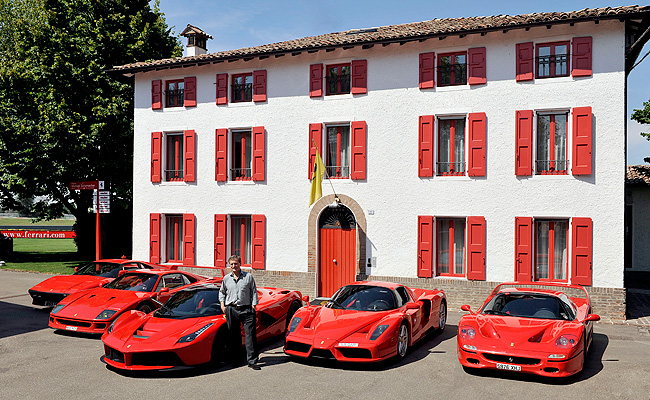 Ferrari collector brings his supercar collection to claim his LaFerrari TopGear.com.ph Philippine Car News - Ferrari collector brings his supercar collection to claim his LaFerrari
