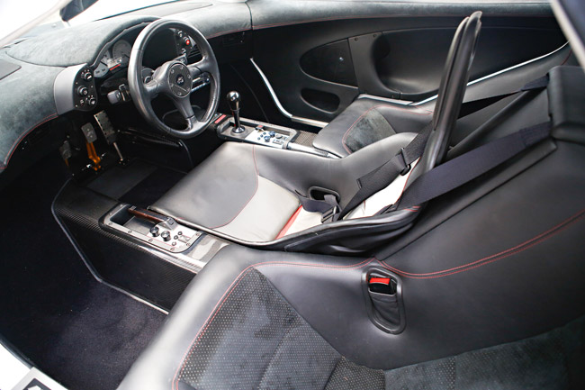 McLaren F1 cabin