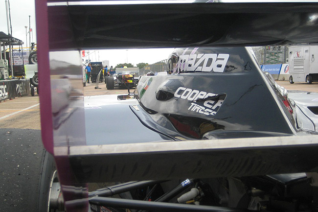 Racing in two very different conditions during one weekend